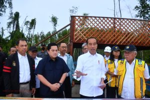 Presiden Jokowi Targetkan Bangun Pusat Latihan Sepak Bola di IKN