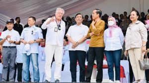 Presiden Tiba di Pelabuhan Muliaraja Napitupulu Jelang Balapan F1H2O