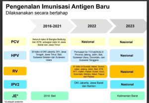 Tambah 4 Jenis Vaksin Baru untuk Perlindungan Anak Indonesia
