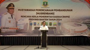 Apresiasi Kemendagri terhadap Indikator makro Provinsi Banten Tahun 2021 ke 2022 kondisi lebih baik.