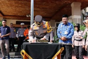 Polres Banjarnegara Terjunkan Ratusan Personel jamin Keamanan Mudik dan Hari Raya Idul Fitri 1444 H.
