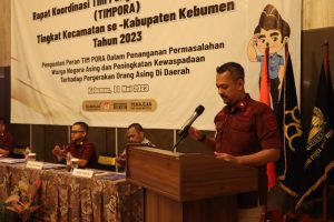 Imigrasi Cilacap Gelar Rapat Timpora Untuk Meningkatkan Pengawasan Orang Asing