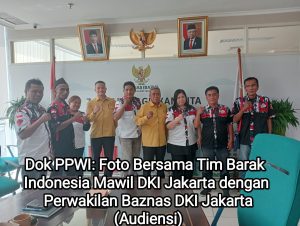 LSM Barak DKI Jakarta Audiensi Dengan BAZNAS DKI Jakarta, Sepakat Bangun Kerjasama