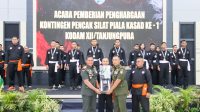 Sabet Juara Umum II Kejurnas Pencak Silat Piala Kasad, Pangdam XII/Tpr Apresiasi Kontingen Pencak Silat