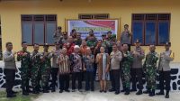 Kegiatan Doa Lintas Agama di Perbatasan Dihadiri Satgas Pamtas Yonarmed 16/TK