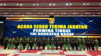 KSAD Pimpin Sertijab Strategis Ditubuh TNI AD,  Satu Diantaranya Pangdam XVIII/Kasuari