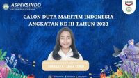 Mahasiswi Asal Surabaya Berhasil Lulus Dalam Seleksi Beasiswa Sekolah Duta Maritim,Yang Diselenggarakan Aspeksindo