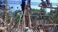 Bangun Fasum (Masjid) Warga Dukuh Tlogosari Gotong Royong Bersama Babinsa
