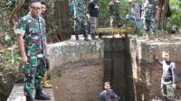 Dandim 0613/ Ciamis Tinjau Sasaran Karya Bhakti TNI Didaerah Akibat Kemarau Panjang