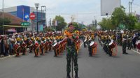 Marching Band Akmil Warnai Penutupan Latihan Praja Bhakti Taruna Akmil