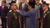 Presiden RI Joko Widodo Lantik Maruli Simanjuntak Jadi KSAD