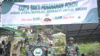Kodim Boyolali Laksanakan Reboisasi Di Sekitar Tuk Babon Lereng Gunung Merbabu