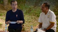 Saat Presiden RI Joko Widodo Nikmati Malam Di IKN Santap Nasi Goreng Jawa, Telur Dan Tepanyaki