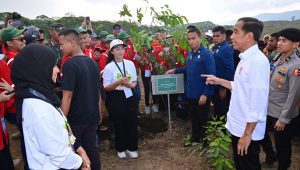 Presiden RI Joko Widodo Tegaskan Pentingnya Permantauan Perkembangan Proyek Di IKN Usai Groundbreaking