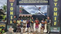 Mama-Mama Kepi Bahagia, Barang Jualannya Diborong  Prajurit Si’mbisa