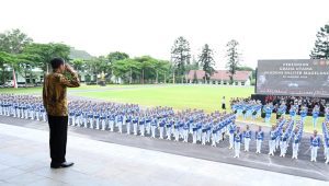 Presiden Joko Widodo Resmikan Graha Utama Akademi Militer Magelang