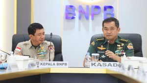 Perkuat Kapasitas Indonesia Hadapi Bencana, TNI AD Kolaborasi Dengan BNPB