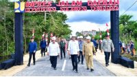 Resmikan Pelaksanaan Inpres Jalan Daerah Di Sulawesi Tenggara, Presiden: Percepat Mobilitas Orang Dan Logistik