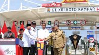 Presiden Jokowi Resmikan Jalan Tol Pekanbaru-Padang Seksi Bangkinang-Koto Kampar Dan IJD di Riau
