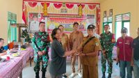 Satgas Yonif 125/SMB Bangun Sebuah Honai Baca Dorong Literasi Di Papua