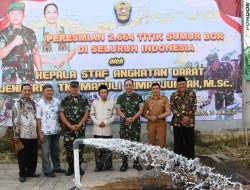 Danrem 074/Warastratama Resmikan Sumur Bor di Ponpes Azzayadiy, Sanggrahan, Grogol, Sukoharjo