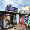 Kebakaran di Makassar: Warung Coto Jalan Pelita Hangus Terbakar